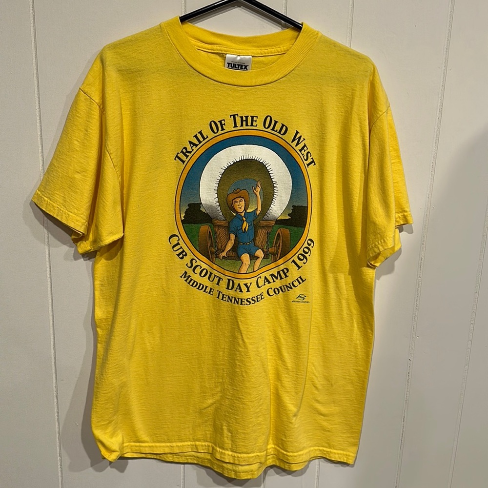 Vintage Trail of the Old West Staff T-Shirt 1999